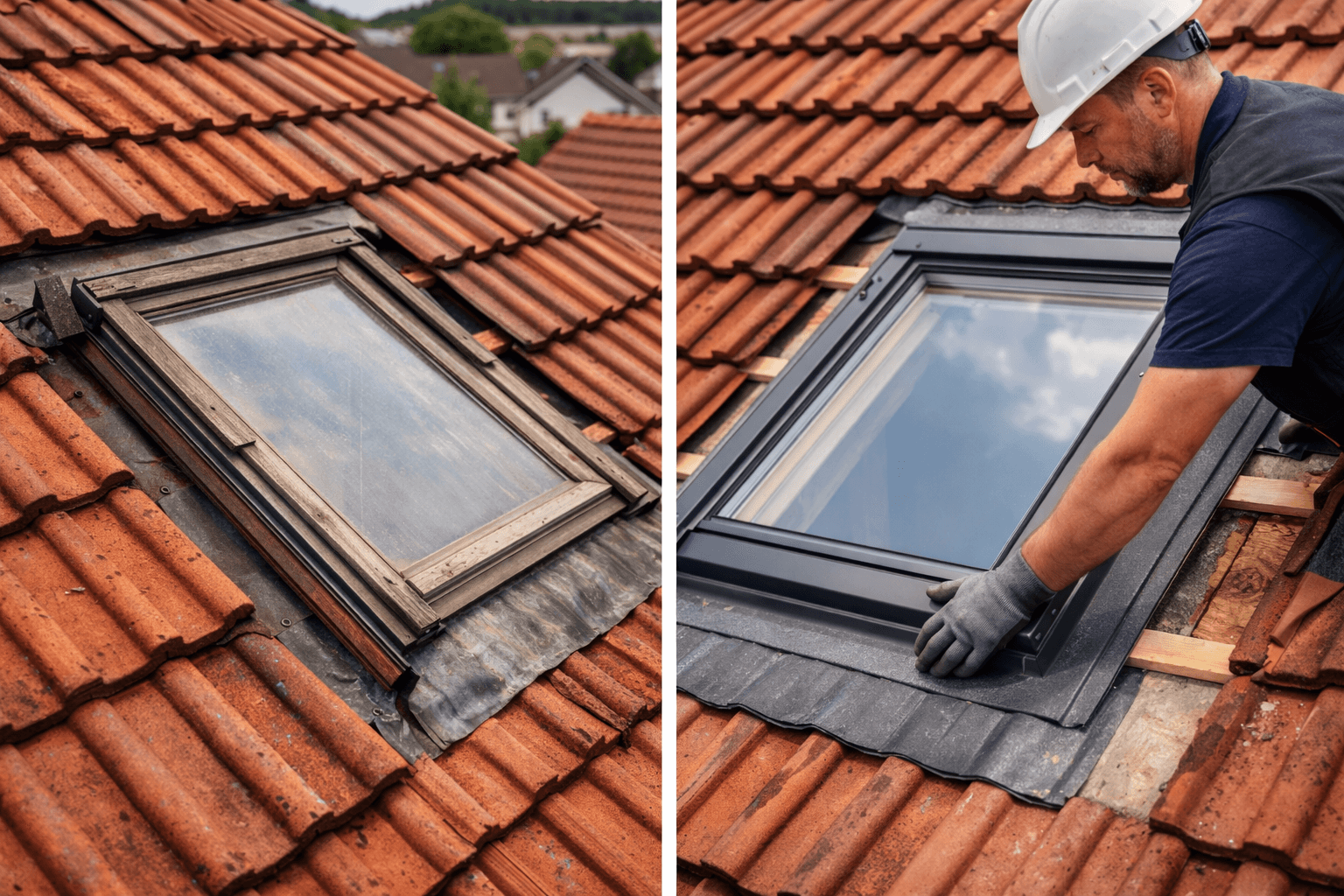 Remplacement d'un ancien Velux